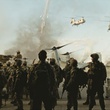 soldats face a la guerre