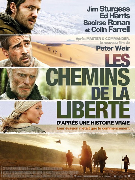 Affiche du film Les chemins de la liberté 