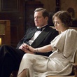 Colin Firth et Helena Bonham Carter assis