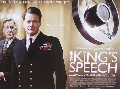 The King Speech english poster