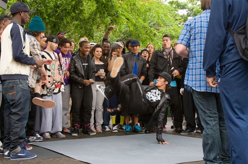 un street danseur