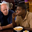 Tracy Morgan et Bruce Willis à table