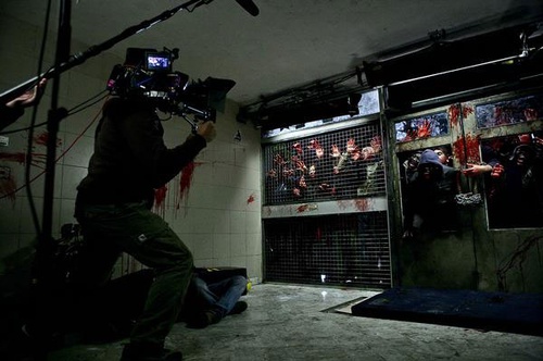 Tournage du film La horde