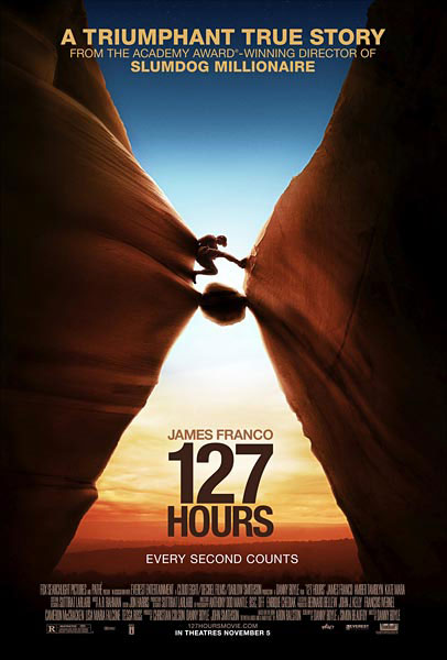 127 heures, affiche américaine