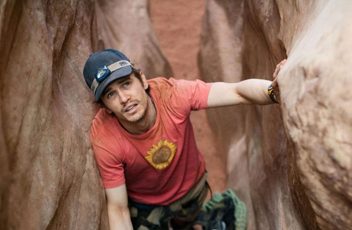 James Franco dans la crevasse