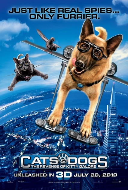 Affiche du film Comme chiens et chats - La revanche de Kitty Galore