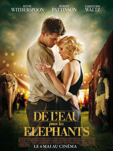 Affiche du film De l'eau pour les éléphants 