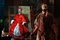 un peintre devant son tableau