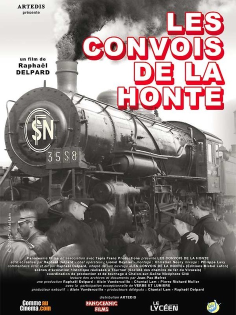 seconde affiche du film les convois de la honte