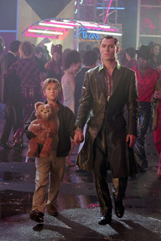 haley joel osment et jude law - A.I, Intelligence Artificielle