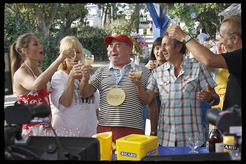 Mathilde Seigner, Claude Brasseur et Richard Anconina