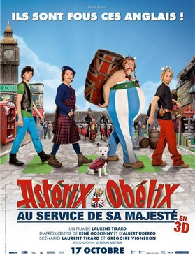 Affiche du film Astérix et Obélix : Au service de sa majesté