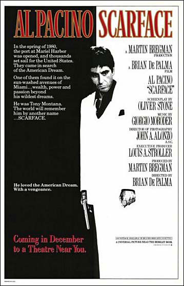 Affiche du film Scarface