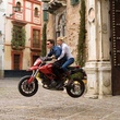 cascade en moto