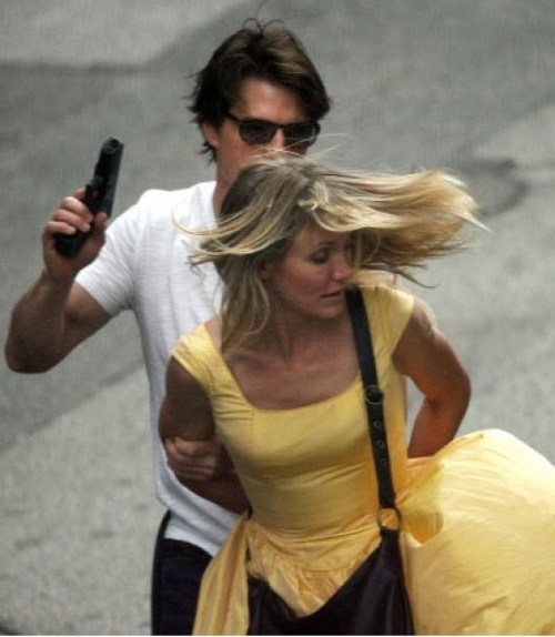 tournage mouvement   pour cameron diaz