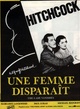 Affiche du film Une femme disparaît