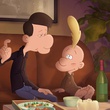 papa et titeuf sur le sofa