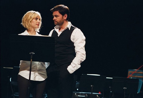 Clovis Cornillac et Mélanie Laurent