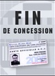Affiche du film Fin de concession