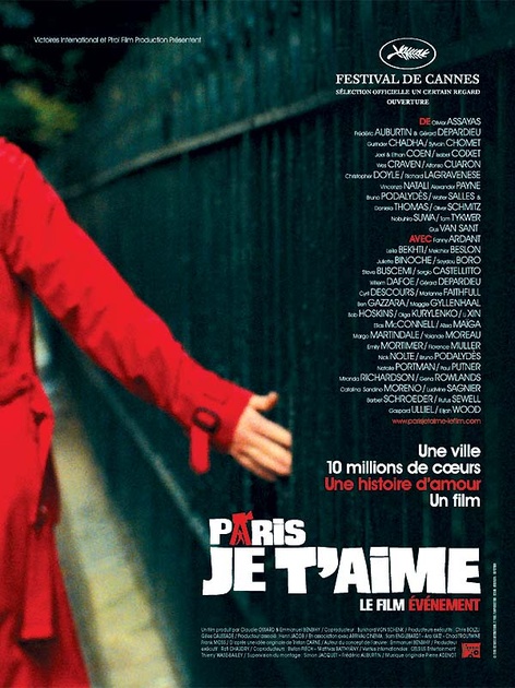 Affiche du film Paris, je t'aime 