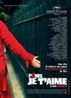 Affiche du film Paris, je t'aime