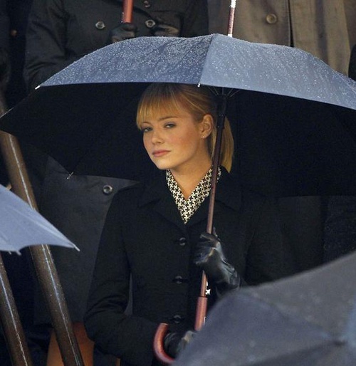emma stone tournage spider man reboot