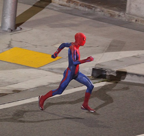 spidey 2 tournage spider man 3D