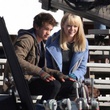 tournage spider man reboot   andrew garfield emma stone