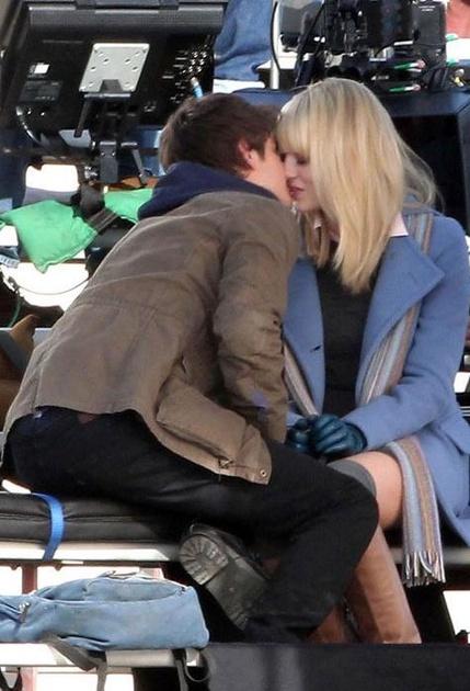 tournage spider man reboot   premier baiser 2