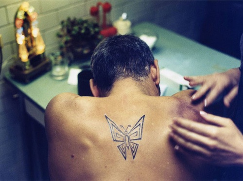 tatouage de george clooney
