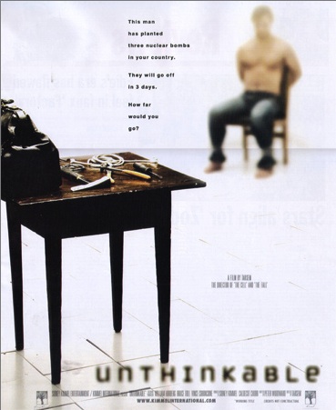 Unthinkable 1ere affiche