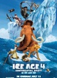 Affiche du film L'âge de glace 4 - La dérive des continents