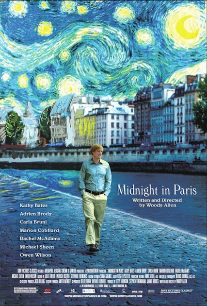 Affiche du film Minuit à Paris 