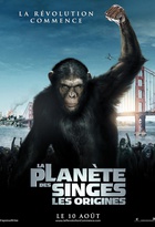 Affiche miniature du film La planète des singes : Les origines