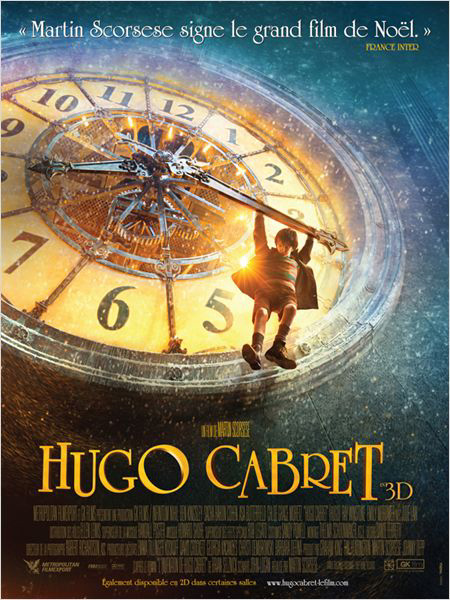 Affiche du film L'invention d'Hugo Cabret 