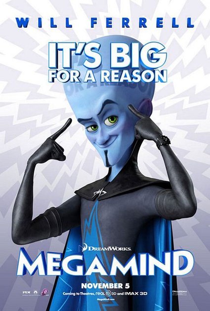 affiche teaser megamind