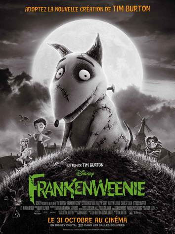 Affiche du film Frankenweenie 