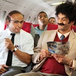 Eric Judor et Ramzy Bedia dans l'avion