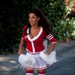 florence foresti habillée en pom-pom girls