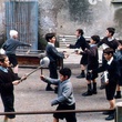 des enfants pendant une r  cr  e