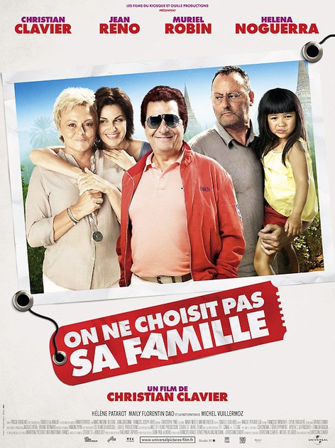 Affiche du film On ne choisit pas sa famille 