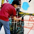 jean michel basquiat peignant