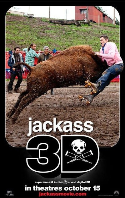 affiche 2 du film jackass 3d