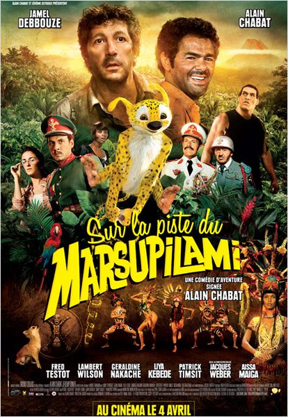 Affiche du film Sur la piste du Marsupilami 
