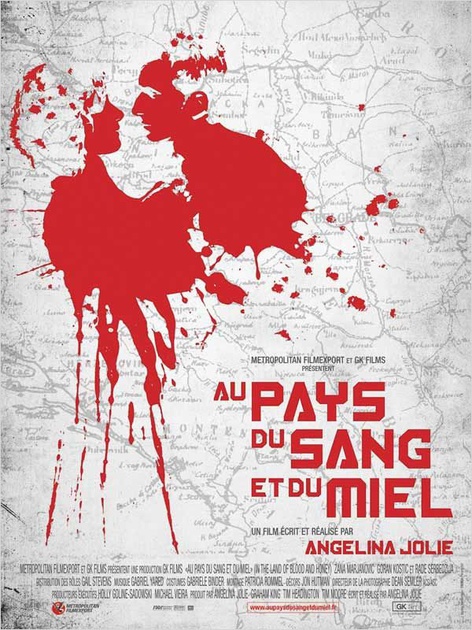 Affiche du film Au pays du sang et du miel 