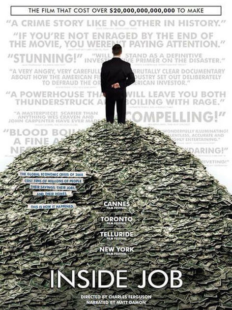 Affiche du film Inside job 