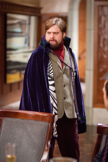 zach galifianakis dans the dinner