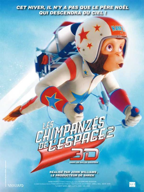 Affiche du film Les Chimpanzés de l'espace 2 