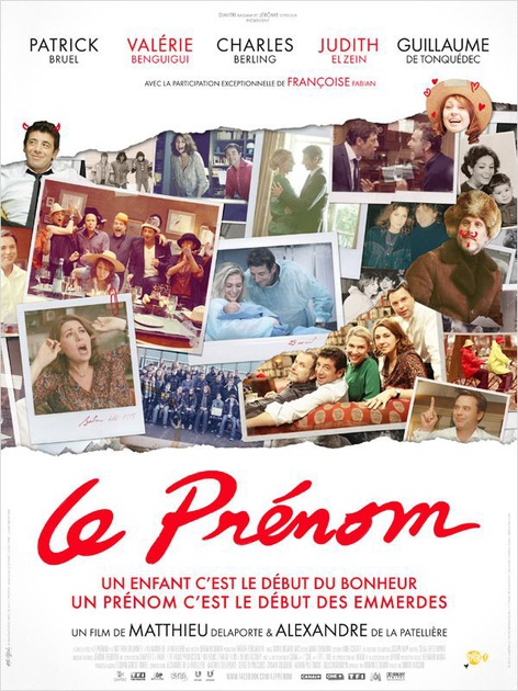 Affiche du film Le prénom 