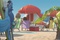 Rio, sur une planche de surf